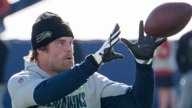 Former Seattle Seahawks tight end Greg Olsen